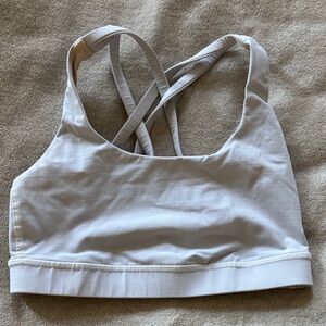 Lululemon Athletica White Sports Bra